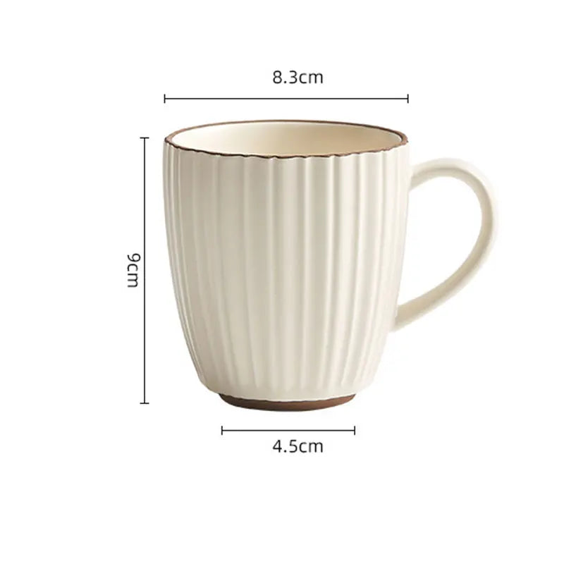 Love Stripe Ceramic Mugs | Buy 1 Get 1 Free